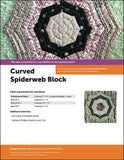 Curved Spiderweb Block pattern