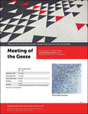 Meeting of the Geese PDF Quilt Pattern