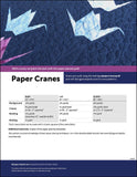 Paper Cranes PDF Quilt Pattern