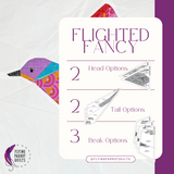 Flighted Fancy Paper Pattern