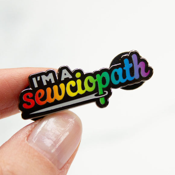 Sewciopath Hard Enamel Pin