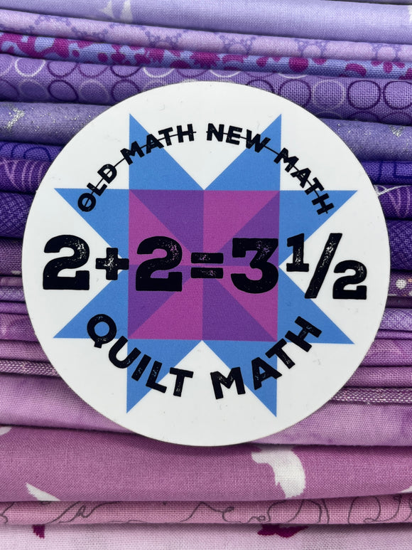 Quilt Math Sticker