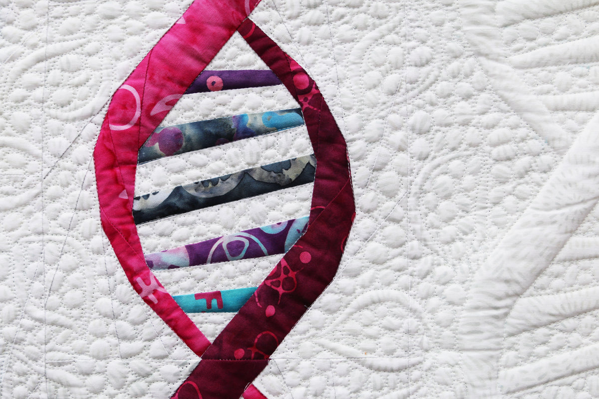 Helix Pattern Label Helix PDF Pattern – Flying Parrot Quilts