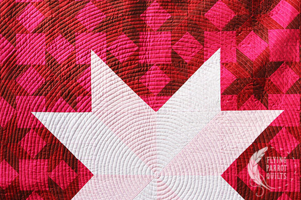 Color Inverted Star Inverted Star PDF Pattern – Flying Parrot Quilts