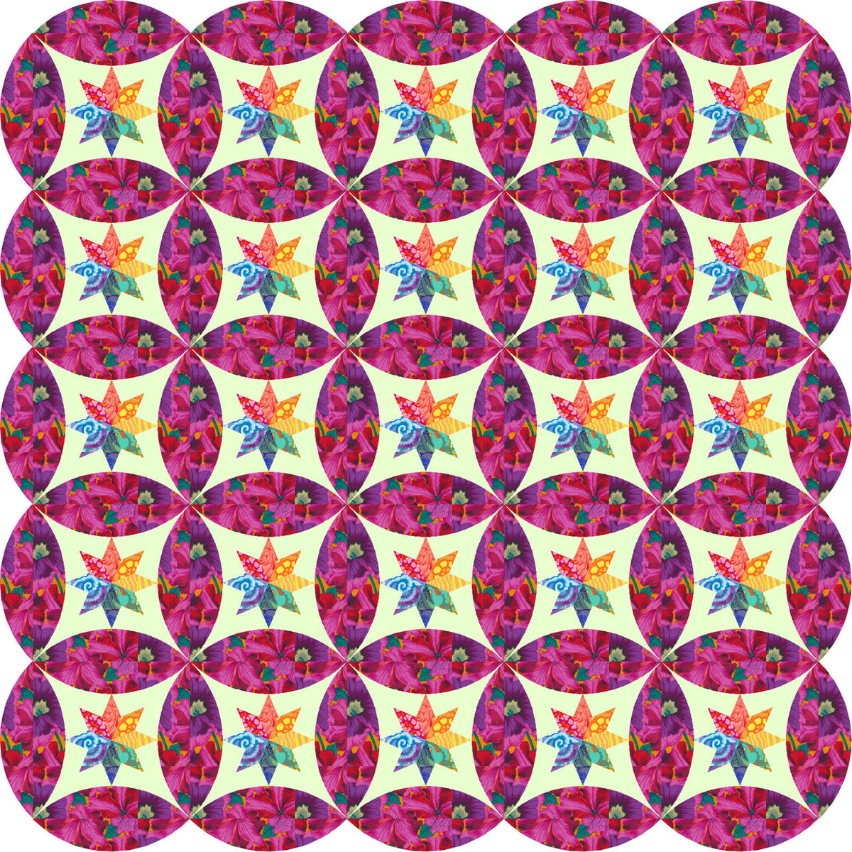Celestial Orbs PDF Quilt Pattern – Flying Parrot Quilts
