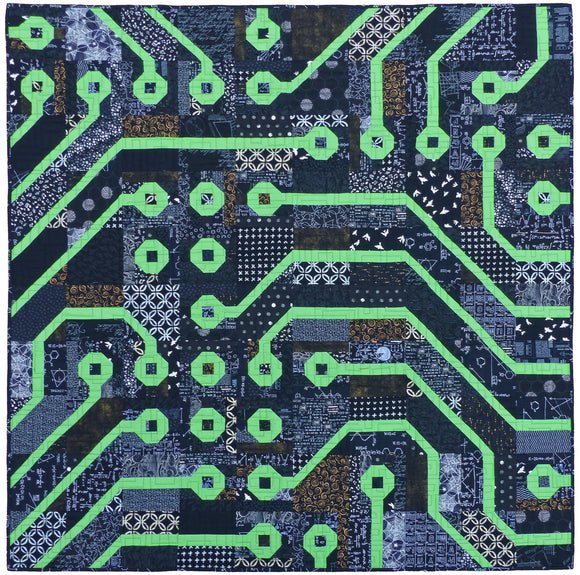 Circuit Board Paper Pattern